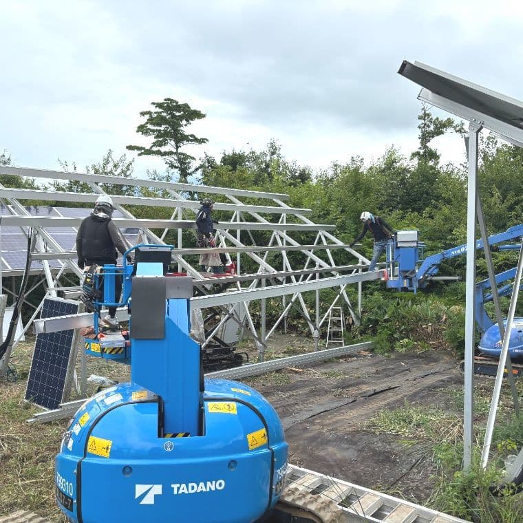 施工実績：福島県郡山市ヒートエナジー株式会社