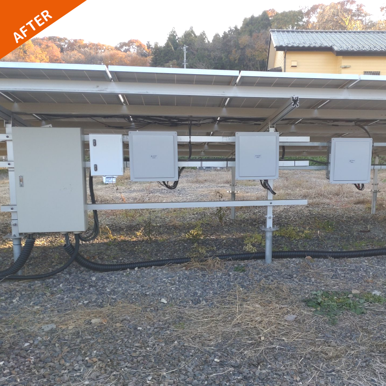 施工実績：福島県郡山市ヒートエナジー株式会社