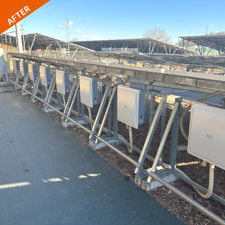 施工実績：福島県郡山市ヒートエナジー株式会社