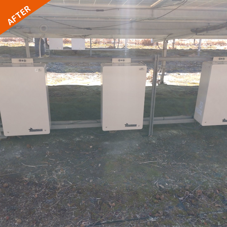 施工実績：福島県郡山市ヒートエナジー株式会社